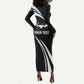 Ceuta Day Long Sleeve Bodycon Dress Dia de Ceuta 2024 LT01