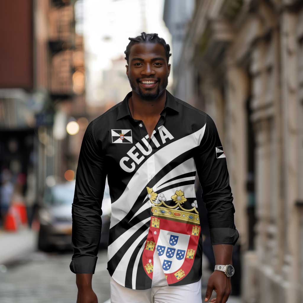 Ceuta Day Long Sleeve Button Shirt Dia de Ceuta 2024