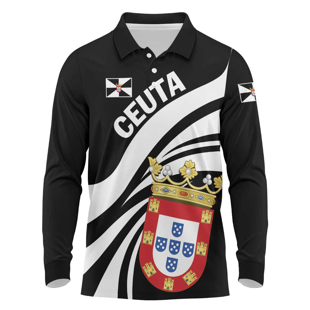 Ceuta Day Long Sleeve Polo Shirt Dia de Ceuta 2024