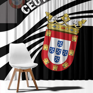 Ceuta Day Window Curtain Dia de Ceuta 2024