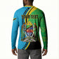 Personalized Tanzania African Pattern Button Sweatshirt Happy Independence Day