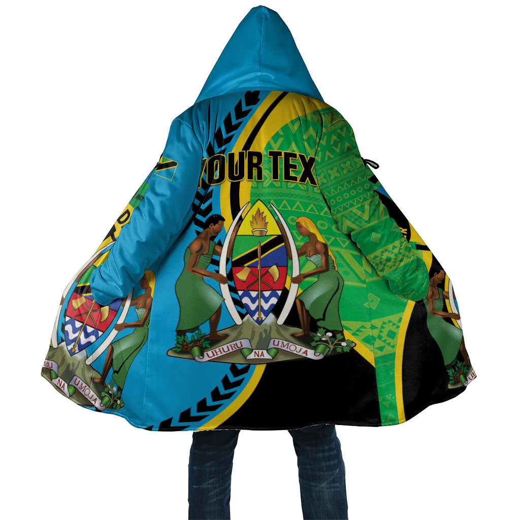 Personalized Tanzania African Pattern Cloak Happy Independence Day