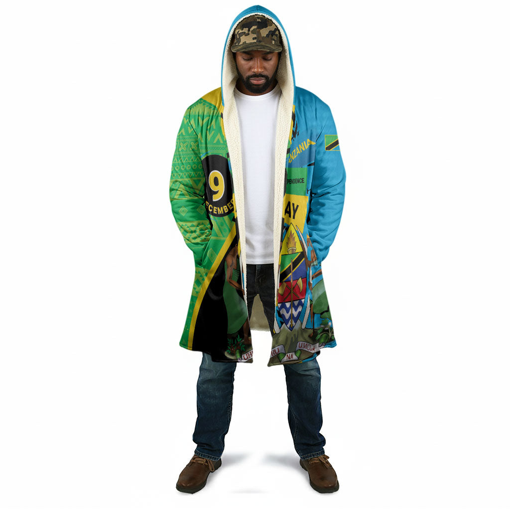 Personalized Tanzania African Pattern Cloak Happy Independence Day