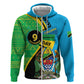 Personalized Tanzania African Pattern Hoodie Happy Independence Day