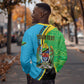 Personalized Tanzania African Pattern Sweatshirt Happy Independence Day