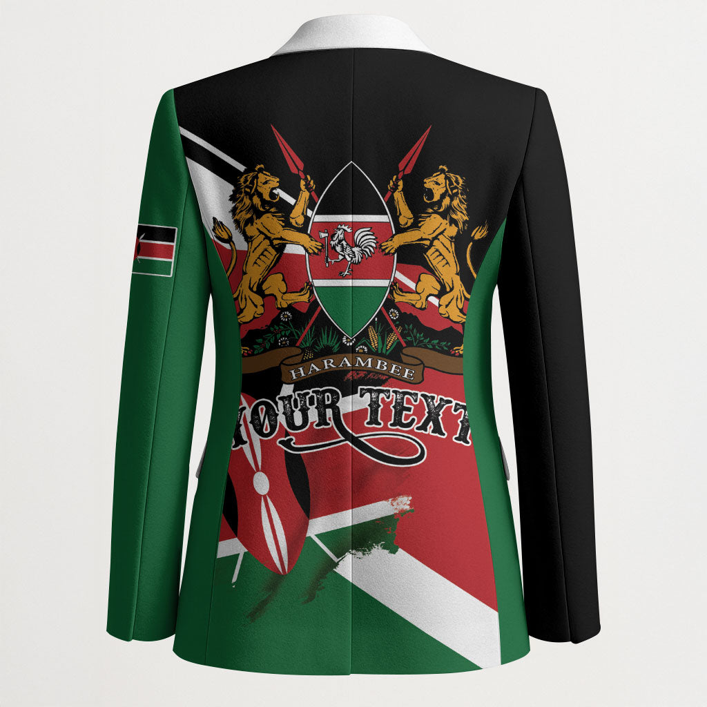 Personalized Kenya Blazer Happy Jamhuri Day