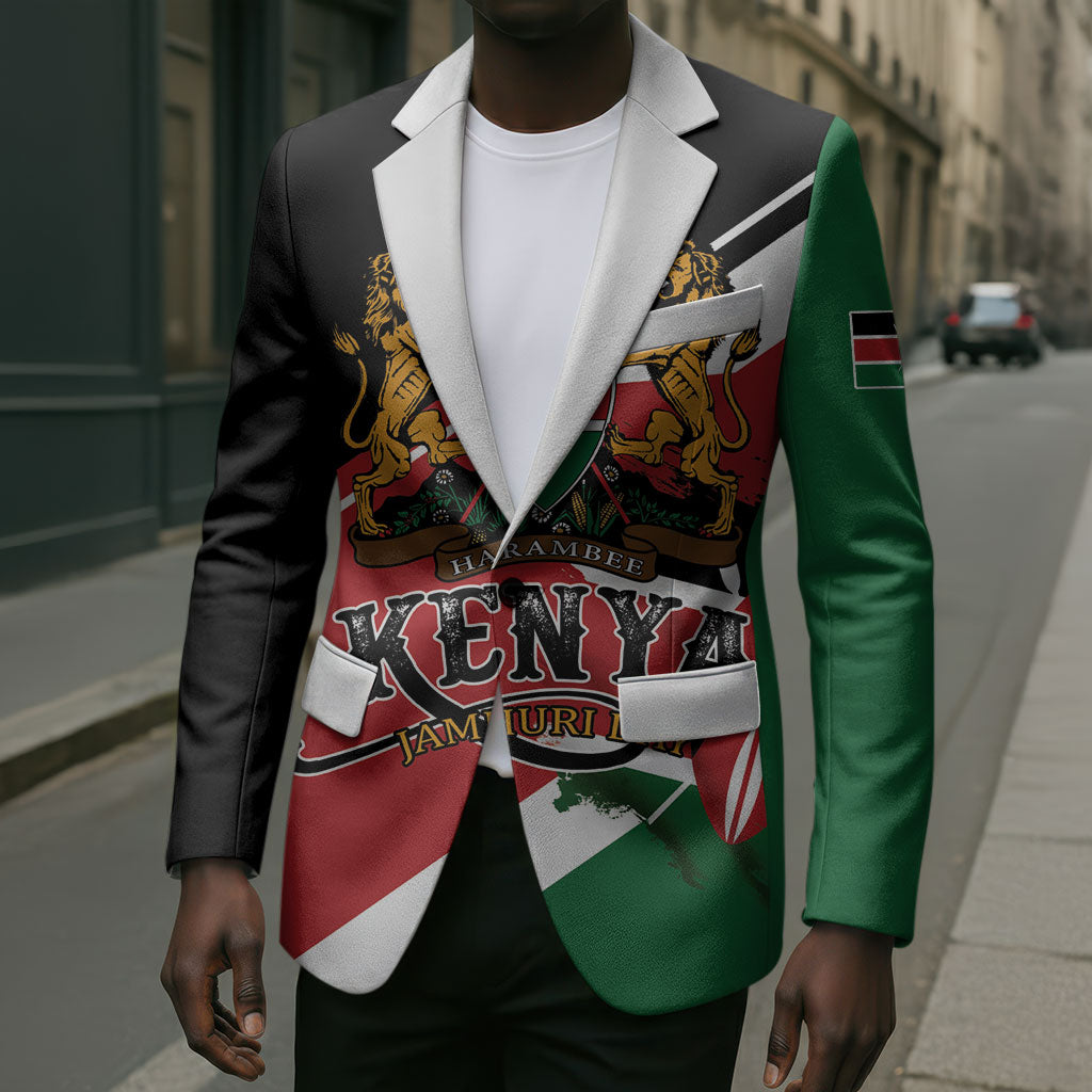 Personalized Kenya Blazer Happy Jamhuri Day