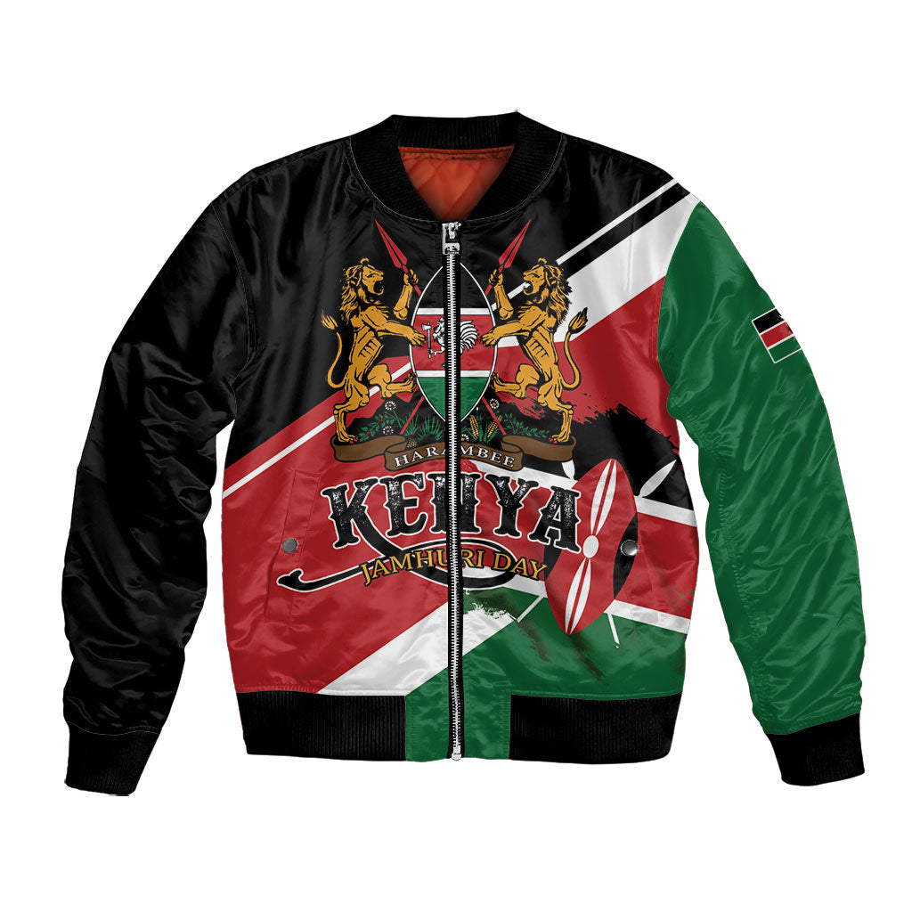 Personalized Kenya Bomber Jacket Happy Jamhuri Day