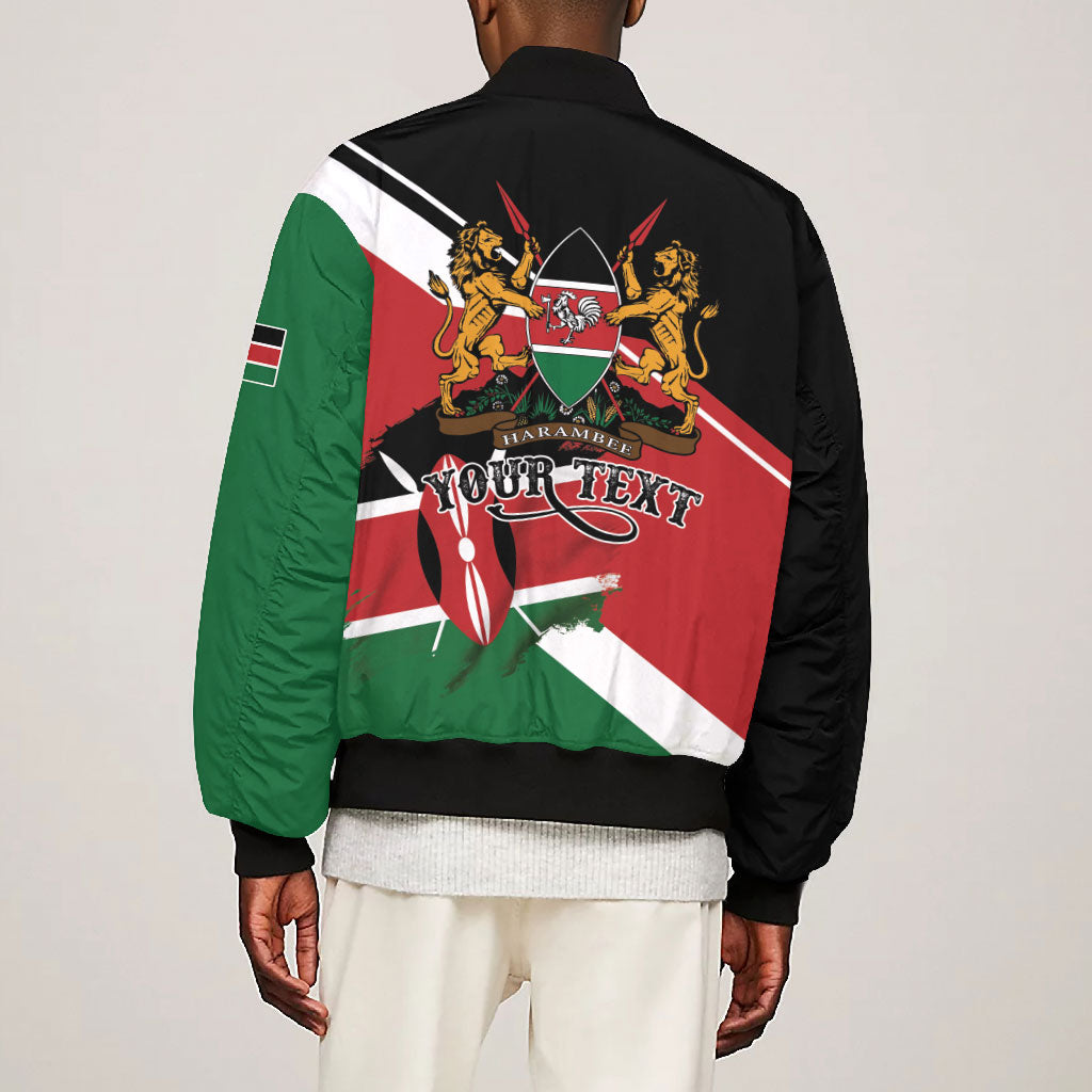 Personalized Kenya Bomber Jacket Happy Jamhuri Day