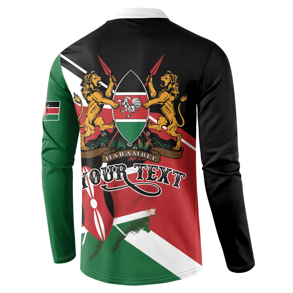 Personalized Kenya Button Sweatshirt Happy Jamhuri Day