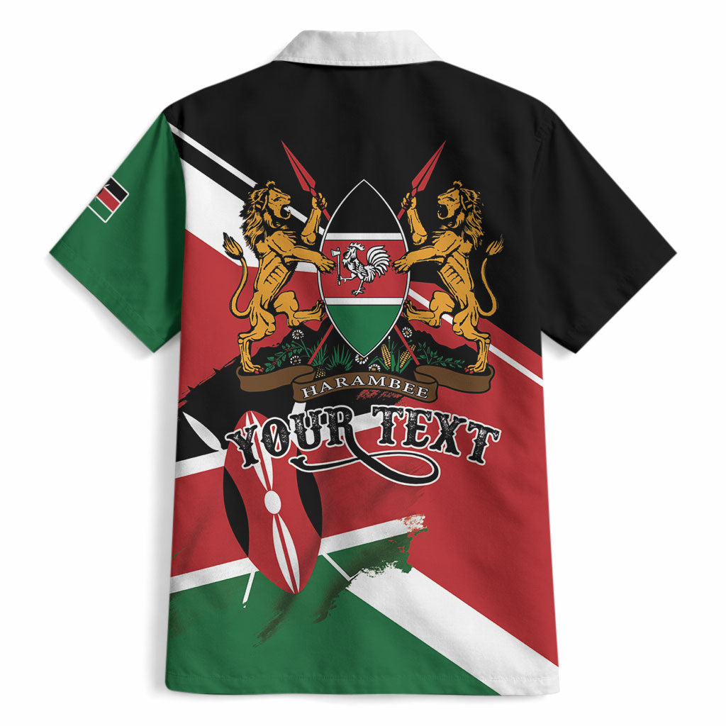 Personalized Kenya Hawaiian Shirt Happy Jamhuri Day