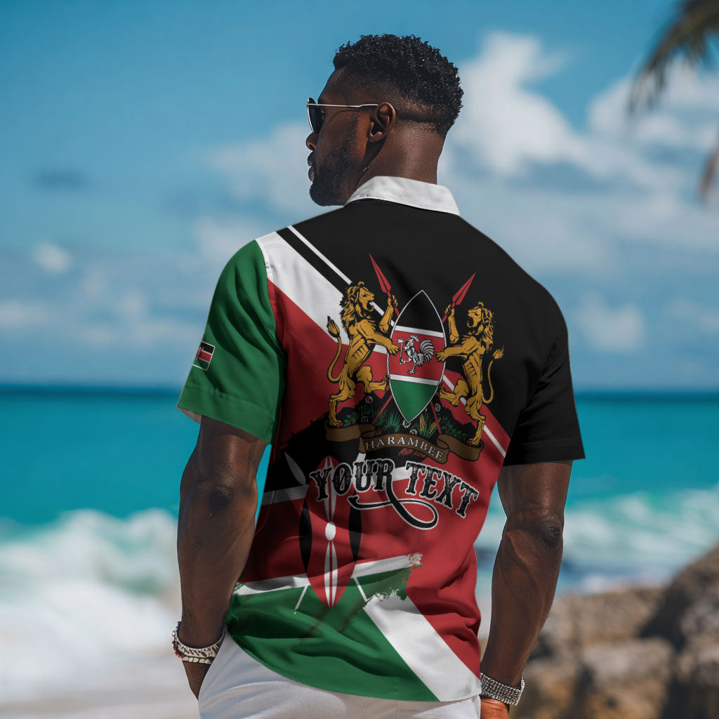 Personalized Kenya Hawaiian Shirt Happy Jamhuri Day