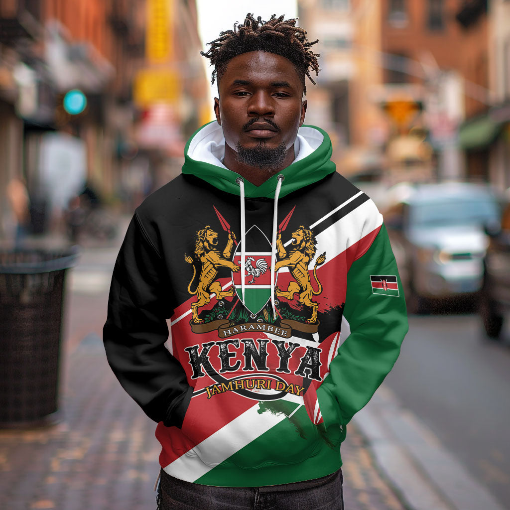 Personalized Kenya Hoodie Happy Jamhuri Day