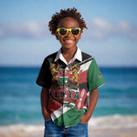 Personalized Kenya Kid Hawaiian Shirt Happy Jamhuri Day