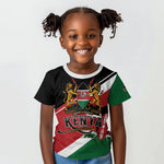Personalized Kenya Kid T shirt Happy Jamhuri Day