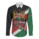 Personalized Kenya Long Sleeve Button Shirt Happy Jamhuri Day