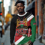 Personalized Kenya Long Sleeve Shirt Happy Jamhuri Day