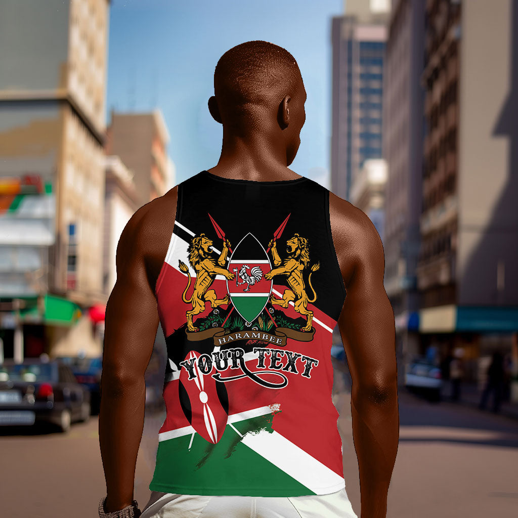 Personalized Kenya Men Tank Top Happy Jamhuri Day