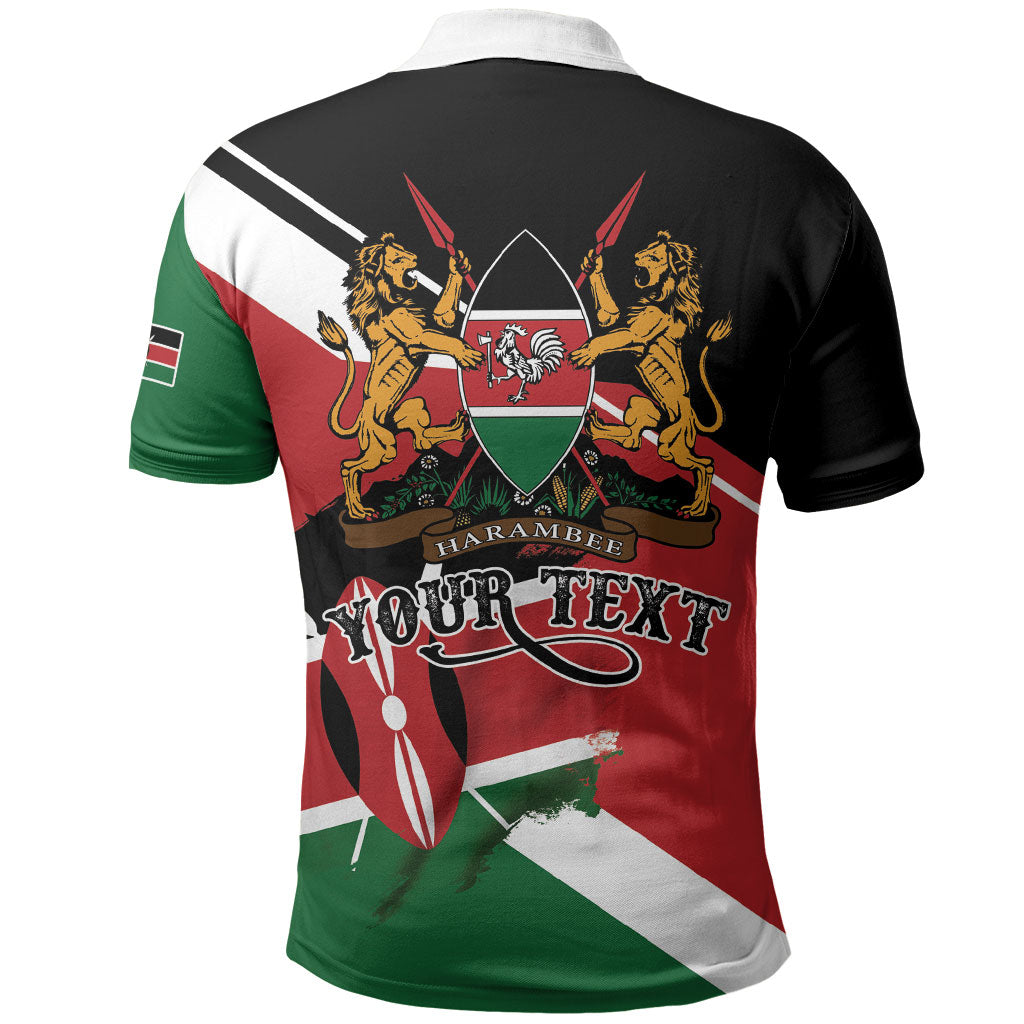 Personalized Kenya Polo Shirt Happy Jamhuri Day