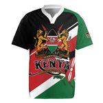 Personalized Kenya Rugby Jersey Happy Jamhuri Day