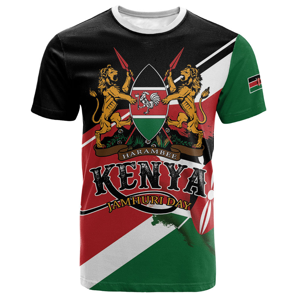 Personalized Kenya T shirt Happy Jamhuri Day