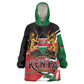 Personalized Kenya Wearable Blanket Hoodie Happy Jamhuri Day