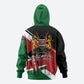 Personalized Kenya Zip Hoodie Happy Jamhuri Day