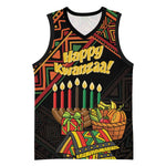 Personalized African Happy Kwanzaa Basketball Jersey LT01