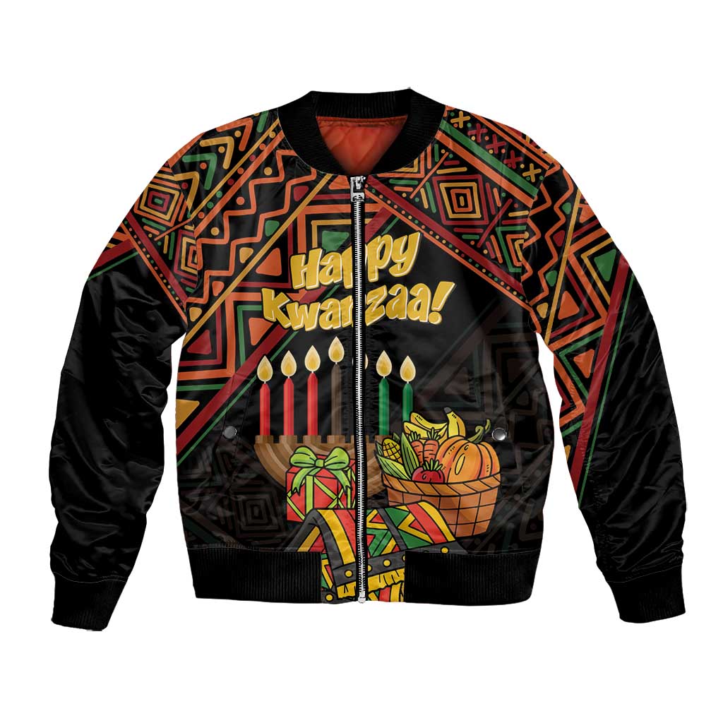 Personalized African Happy Kwanzaa Bomber Jacket