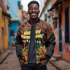 Personalized African Happy Kwanzaa Bomber Jacket