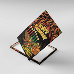 African Happy Kwanzaa Canvas Wall Art