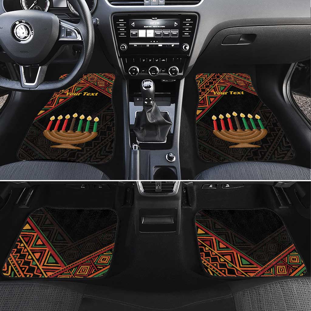 African Happy Kwanzaa Car Mats