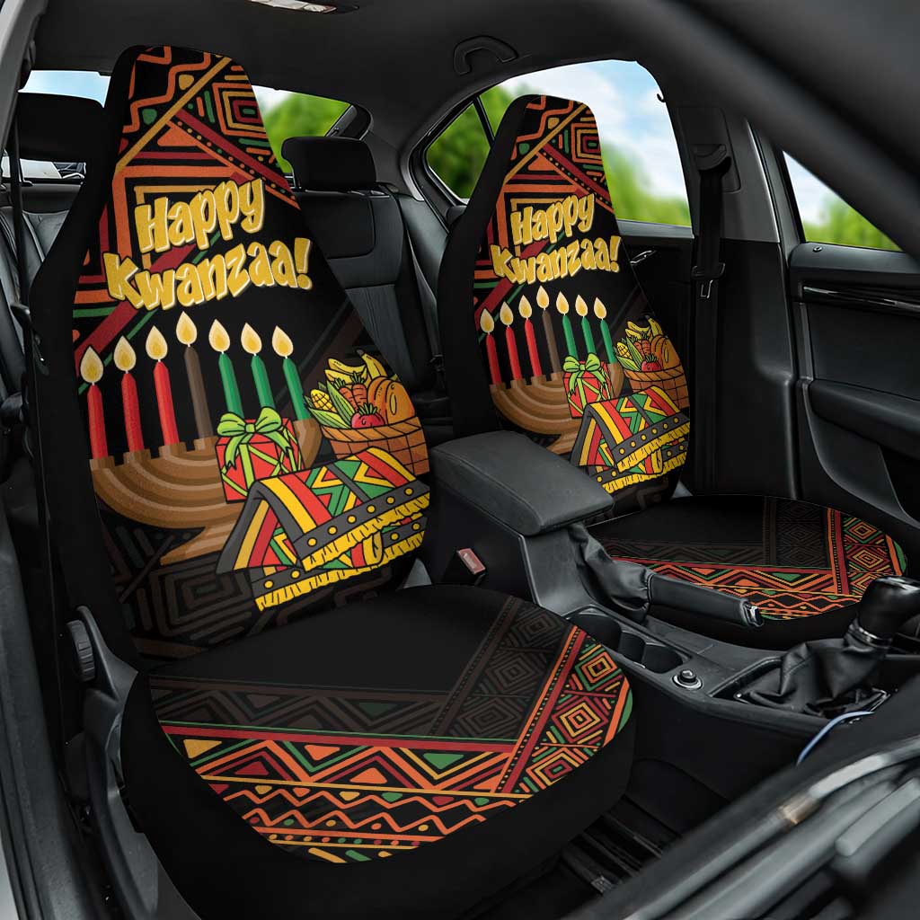 African Happy Kwanzaa Car Seat Cover