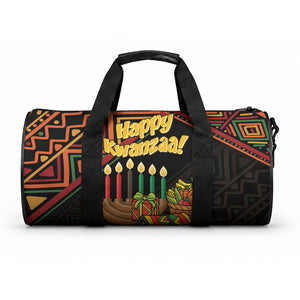 African Happy Kwanzaa Duffle Bag