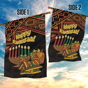 African Happy Kwanzaa Garden Flag