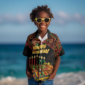 Personalized African Happy Kwanzaa Kid Hawaiian Shirt