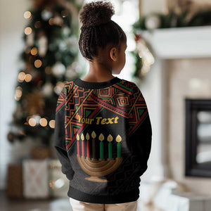 African Happy Kwanzaa Kid Ugly Christmas Sweater