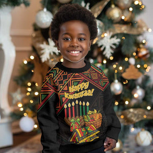 African Happy Kwanzaa Kid Ugly Christmas Sweater