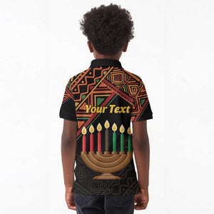 Personalized African Happy Kwanzaa Kid Polo Shirt