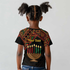 Personalized African Happy Kwanzaa Kid T shirt