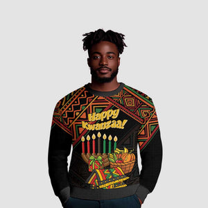 African Happy Kwanzaa Ugly Christmas Sweater