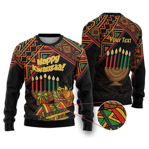 African Happy Kwanzaa Ugly Christmas Sweater