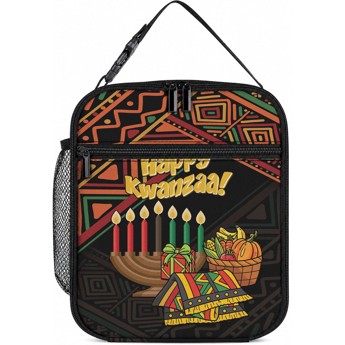 African Happy Kwanzaa Lunch Bag