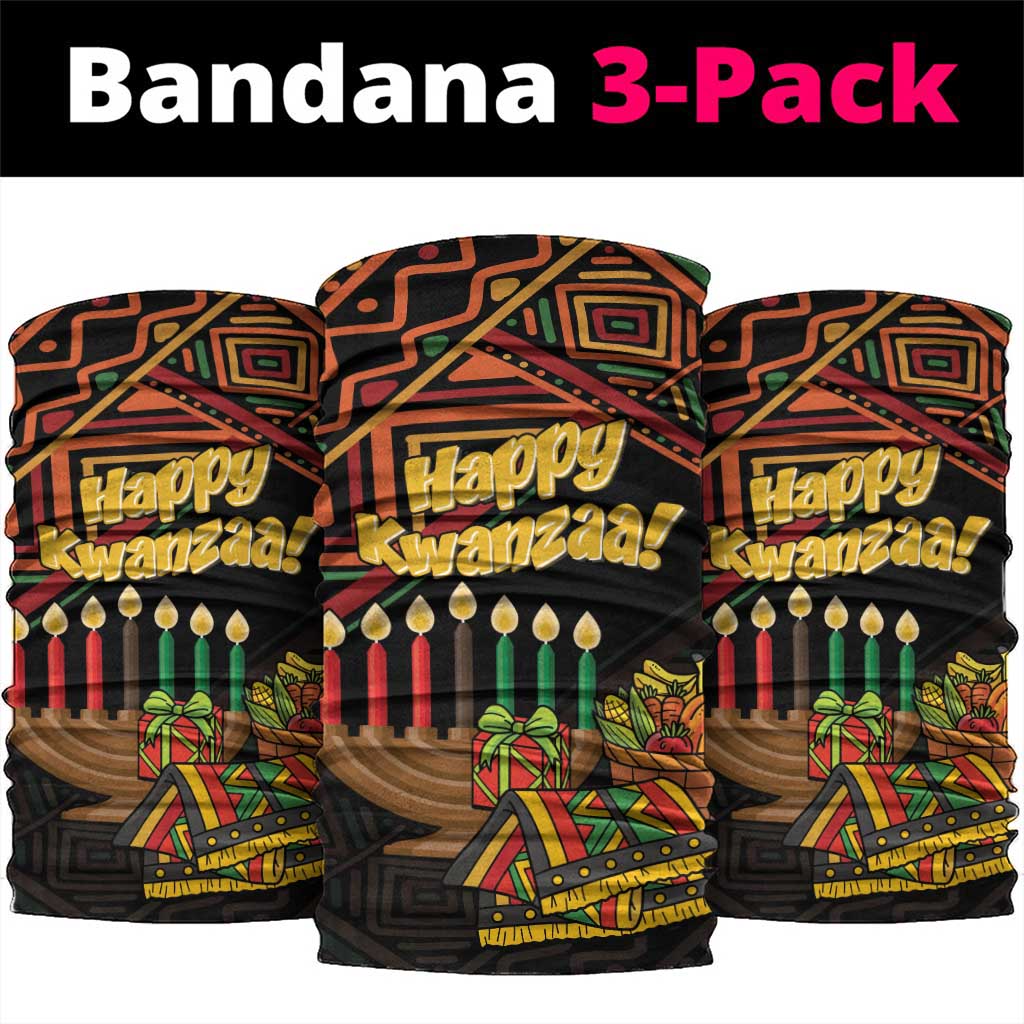 African Happy Kwanzaa Neck Gaiter LT01