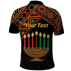 Personalized African Happy Kwanzaa Polo Shirt