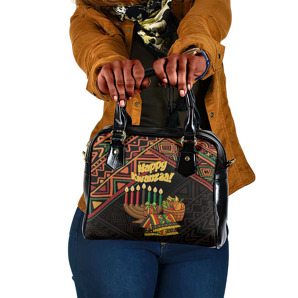 African Happy Kwanzaa Shoulder Handbag