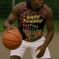 Personalized African Happy Kwanzaa Sleeveless Zip Hoodie - African Pride