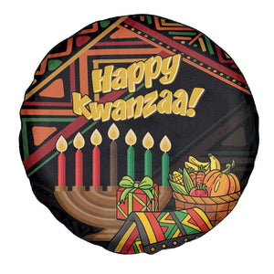 African Happy Kwanzaa Spare Tire Cover