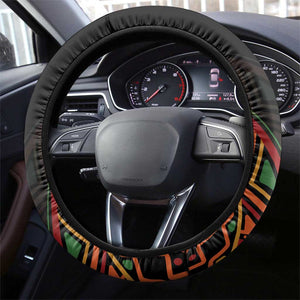 African Happy Kwanzaa Steering Wheel Cover