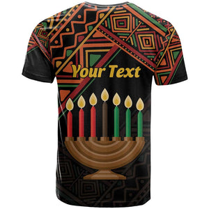 Personalized African Happy Kwanzaa T shirt